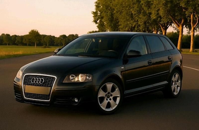 Schwarz Gebraucht 2007 Audi A3 Sportback Limousine | 6.250 € (Fairer Preis) - Bild 1/4