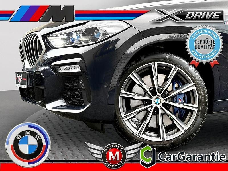 Carbonschwarz Gebraucht 2021 BMW X6 M Sport SUV | 49.990 € (Fairer Preis) - Bild 1/4