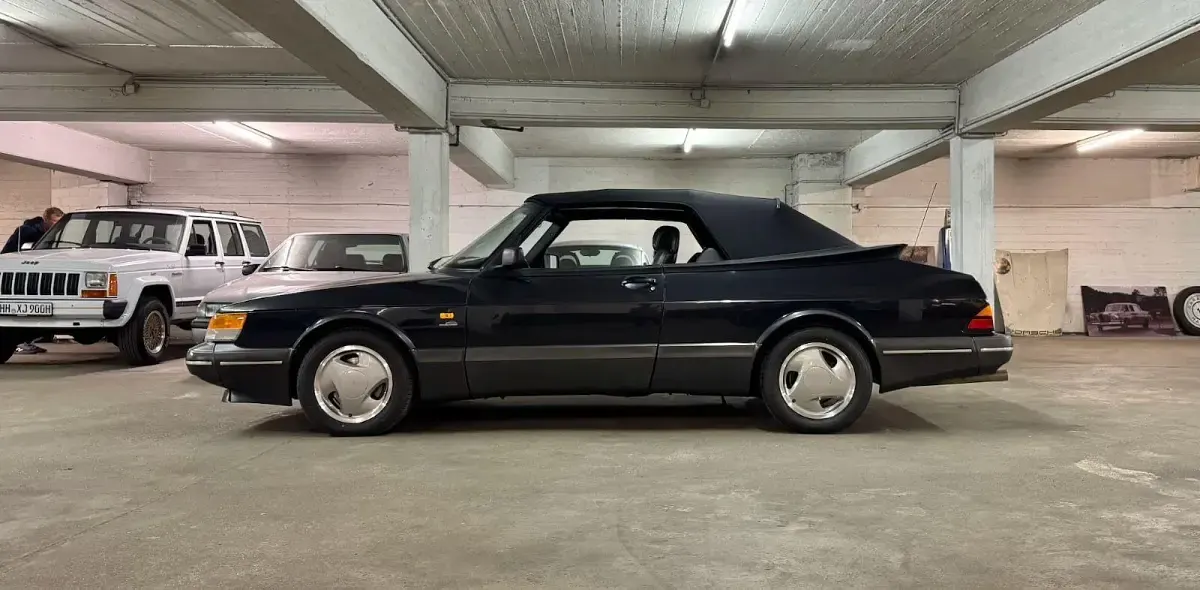 Gebraucht Saab 900 Cabriolet 175 PS (128 kW) 1993 Schwarz Cabrio