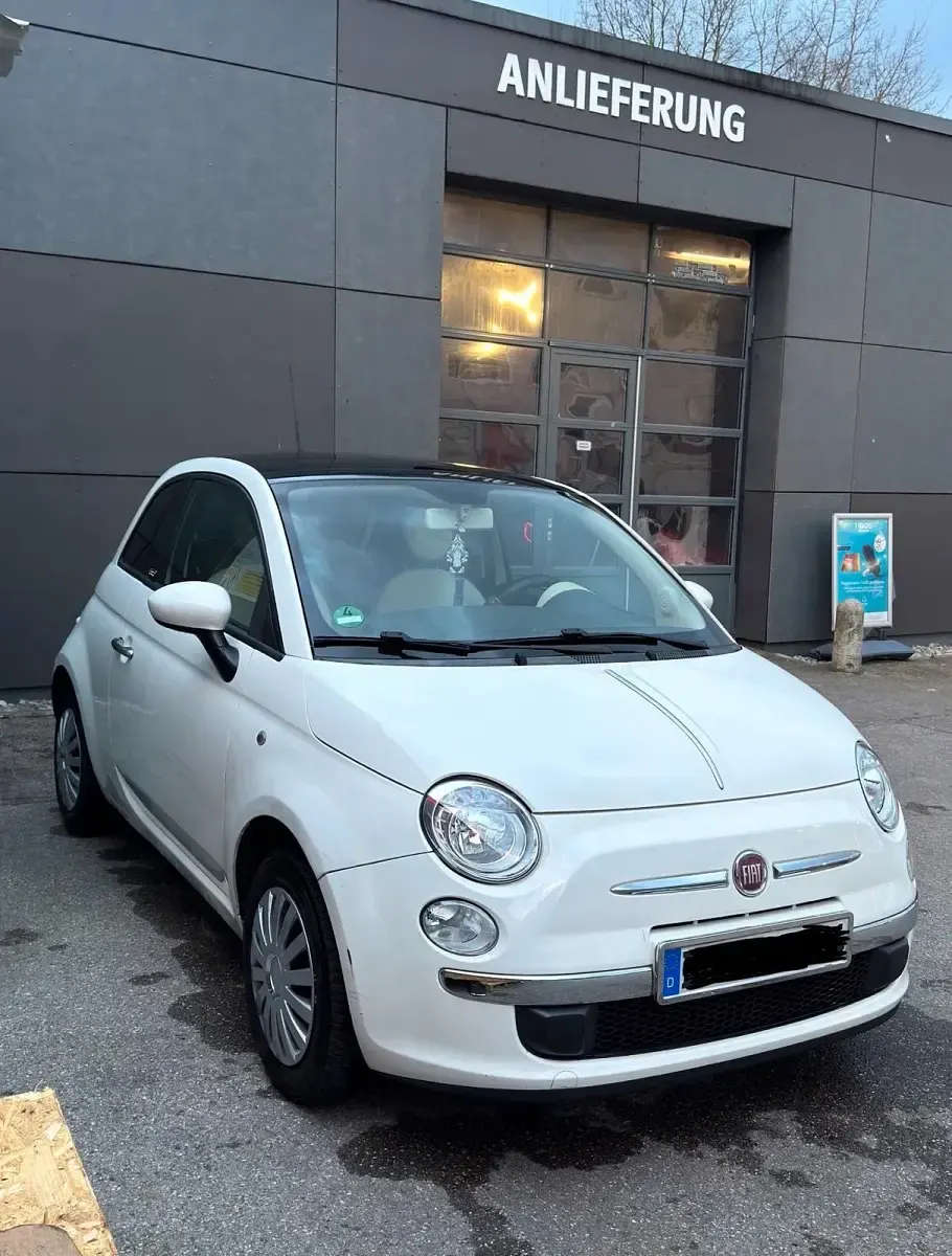 Gebraucht Fiat 500 65 PS (47 kW) 2009 Weiß Cabrio