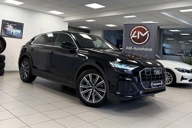Schwarz Gebraucht 2021 Audi Q8 S-Line SUV | 55.999 € (Superpreis) - Bild 1/4