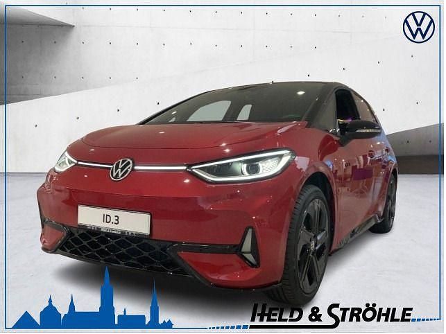 Kings red metallic schwarz Gebraucht 2025 VW ID.3 GTX Kleinwagen | 45.350 € - Bild 1/4