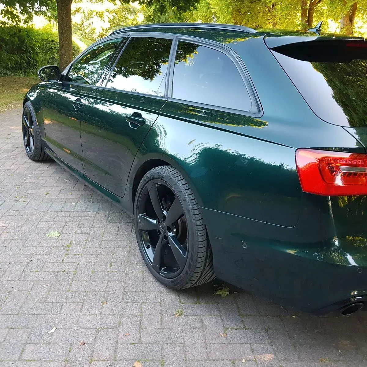Gebraucht Audi A6 S-Line 245 PS (180 kW) 2013 Grün Kombi