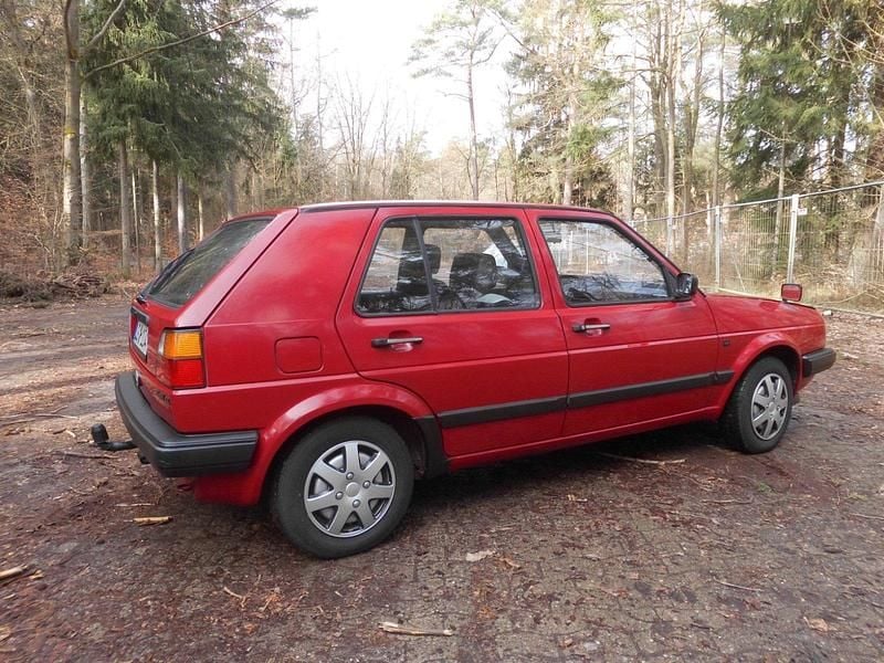 Gebraucht VW Golf II 1990 Rot Kleinwagen