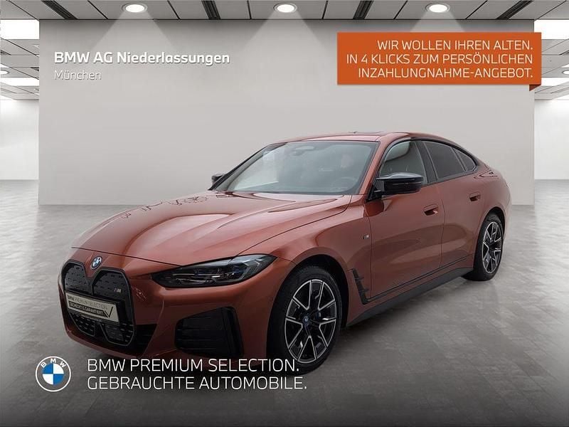 Orange Gebraucht 2024 BMW i4 Performance Limousine | 49.901 € (Superpreis) - Bild 1/4