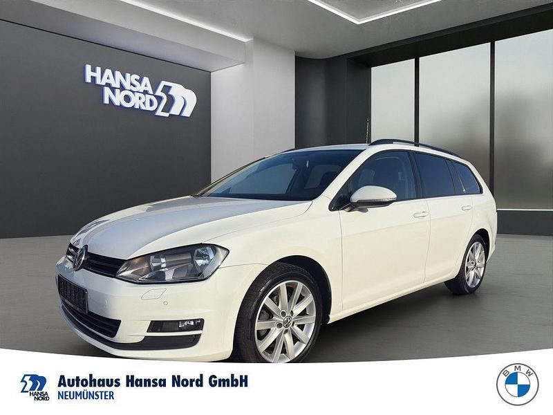 Weiß Gebraucht 2016 VW Golf VII Trendline Kombi | 6.222 € (Guter Preis) - Bild 1/4