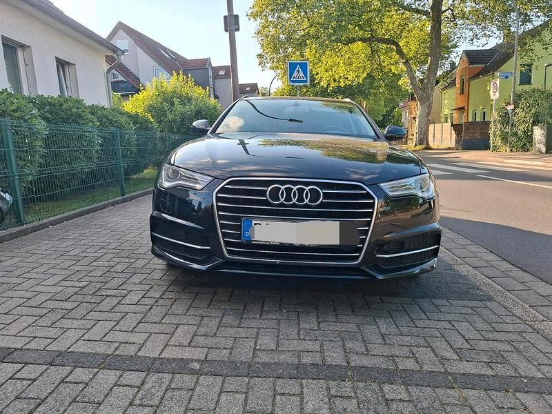 Schwarz Gebraucht 2015 Audi A6 S-Line Kombi | 13.400 € (Superpreis) - Bild 1/4