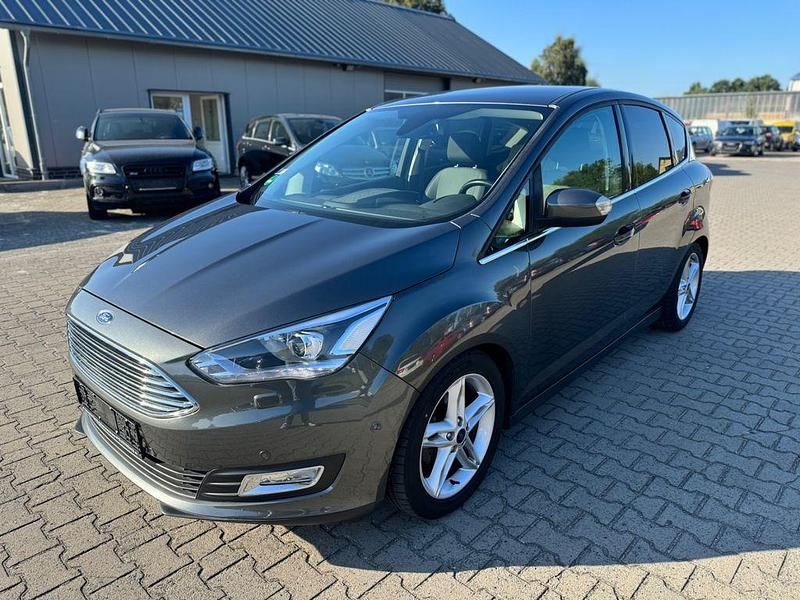 Grau Gebraucht 2017 Ford C-MAX Titanium Van / Kleinbus | 8.700 € (Fairer Preis) - Bild 1/4
