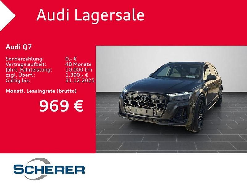 Grau Neu 2025 Audi Q7 Business SUV | 86.760 € (Superpreis) - Bild 1/3