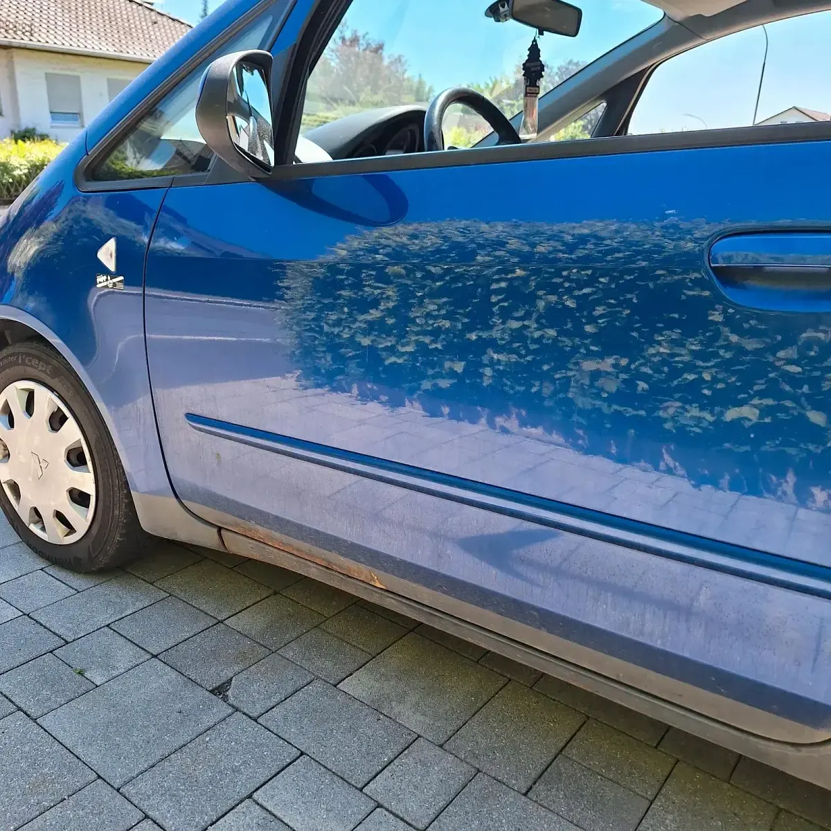 Gebraucht Mitsubishi Colt 95 PS (69 kW) 2006 Blau Kleinwagen