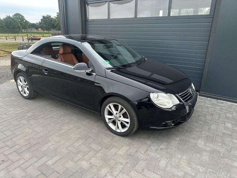 Schwarz Gebraucht 2008 VW Eos Cabrio | 5.500 € (Guter Preis) - Bild 1/4