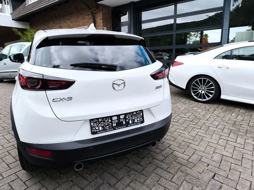 Gebraucht Mazda CX-3 Sports-Line 121 PS (88 kW) 2018 Weiß SUV