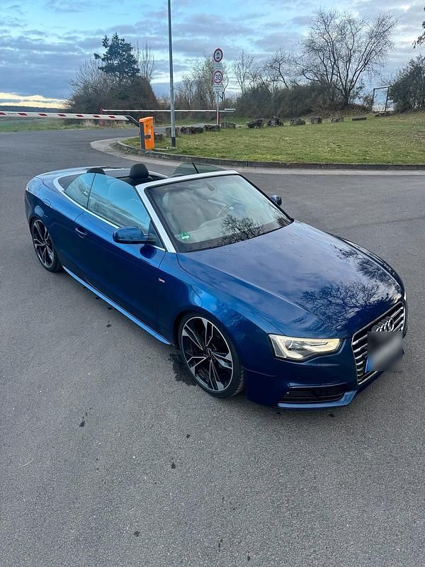 Gebraucht Audi A5 Cabriolet S-Line 177 PS (130 kW) 2015 Blau Cabrio