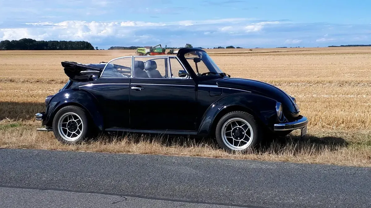 Gebraucht VW Käfer S 50 PS (36 kW) 1975 Schwarz Cabrio