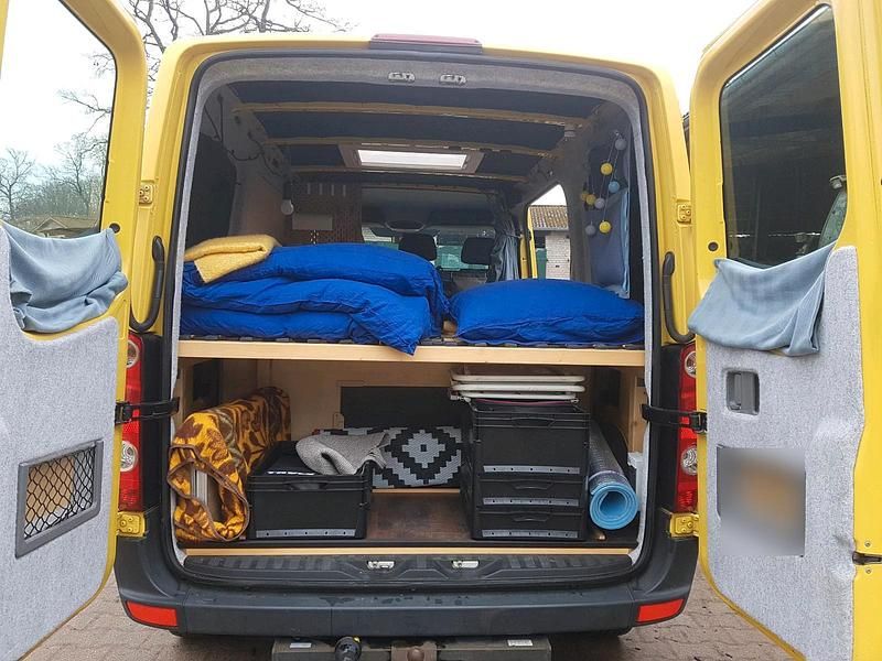 Gebraucht VW Crafter 109 PS (80 kW) 2014 Gelb Van
