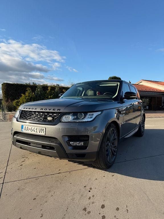 Grau Gebraucht 2017 Land Rover Range Rover Sport HSE SUV | 28.700 € (Superpreis) - Bild 1/4