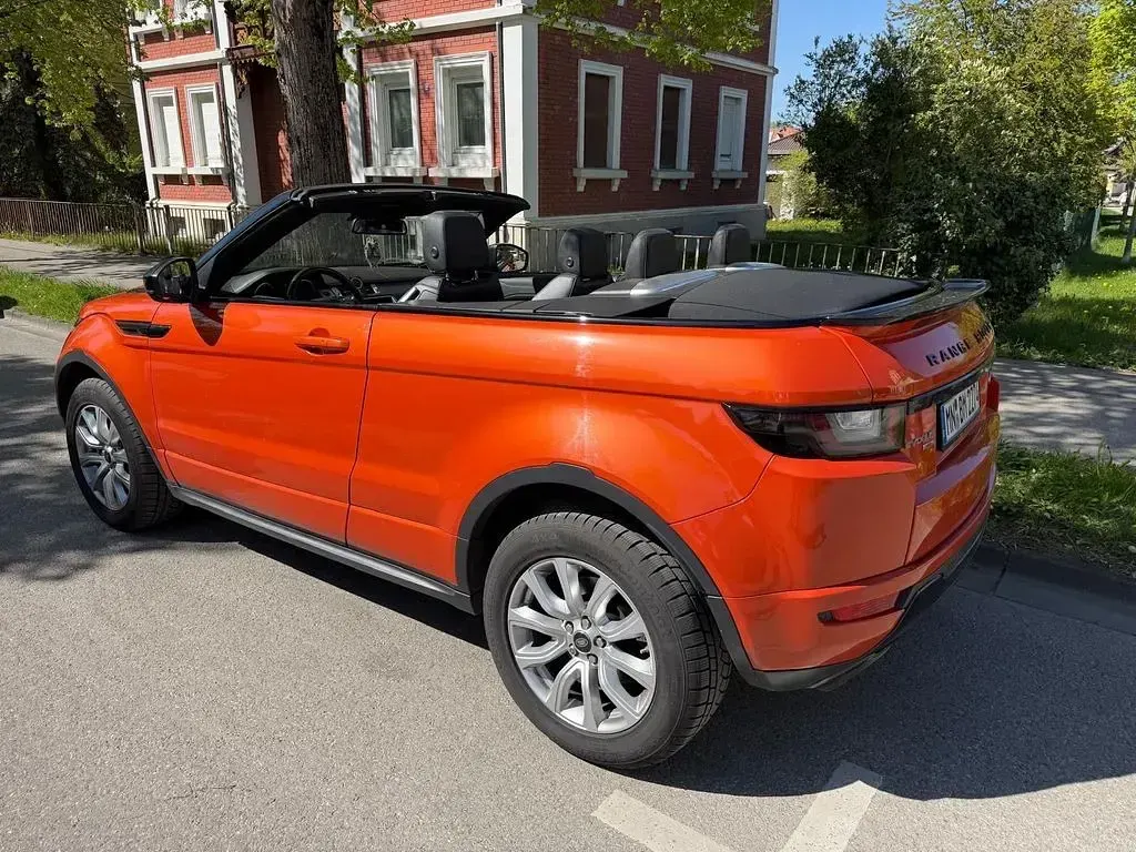 Usata Land Rover Range Rover evoque 179 CV (131 kW) 2016 Arancione Cabrio