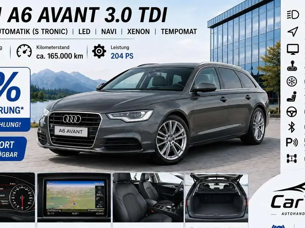 Gebraucht Audi A6 218 PS (160 kW) 2018 Tornadograu metallic Kombi