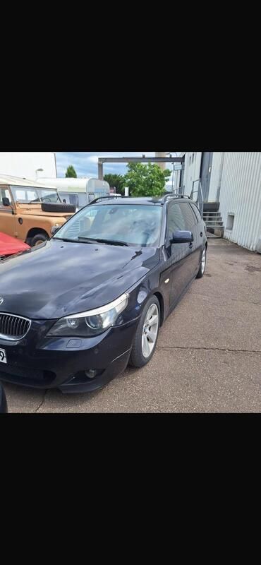 Blau Gebraucht 2007 BMW 525 M Sport Kombi | 5.300 € - Bild 1/4