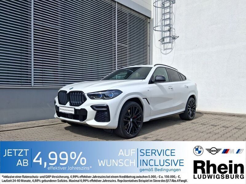 Alpinweiß Gebraucht 2022 BMW X6 M Sport SUV | 63.490 € - Bild 1/4