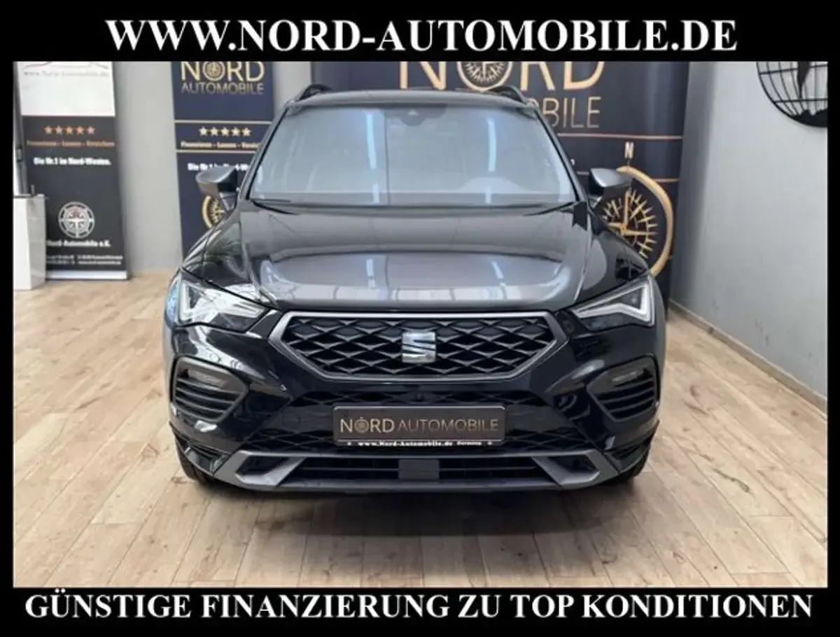 Używany Seat Ateca FR-Line 150 KM (110 kW) 2022 Czarny SUV