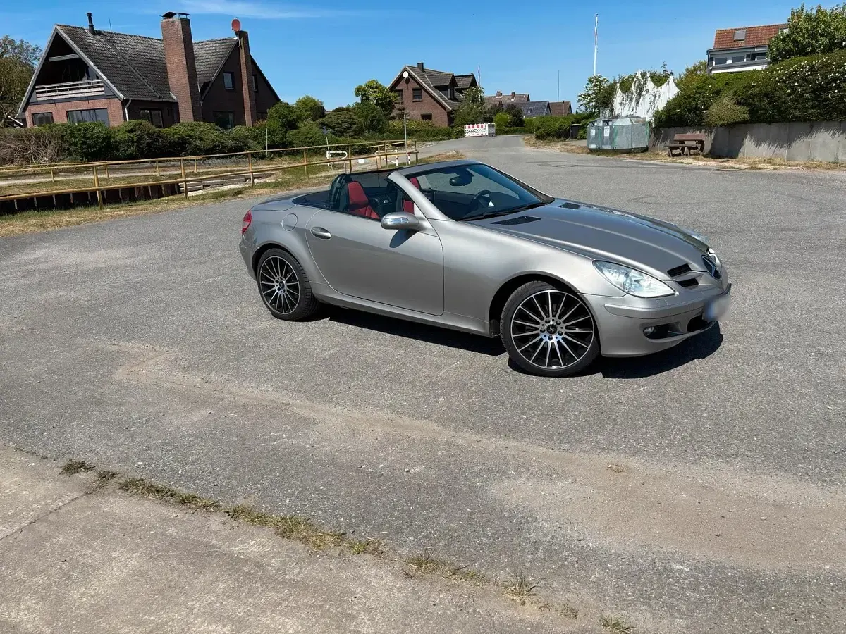 Gebraucht Mercedes SLK200 163 PS (119 kW) 2004 Beige Cabrio