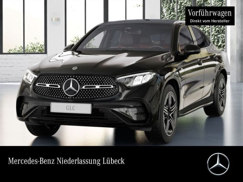 Obsidianschwarz Gebraucht 2025 Mercedes GLC300e AMG Coupé | 75.950 € (Teuer) - Bild 1/4