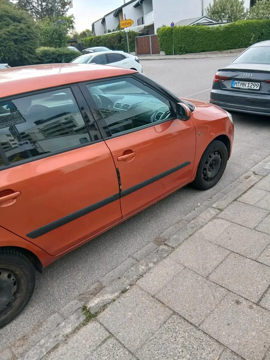 Gebraucht Skoda Fabia 86 PS (63 kW) 2008 Orange Kombi
