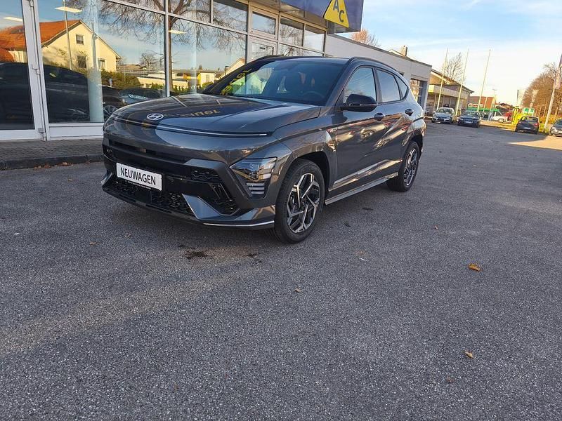 Grau Neu 2025 Hyundai Kona N Line SUV | 28.900 € (Fairer Preis) - Bild 1/4
