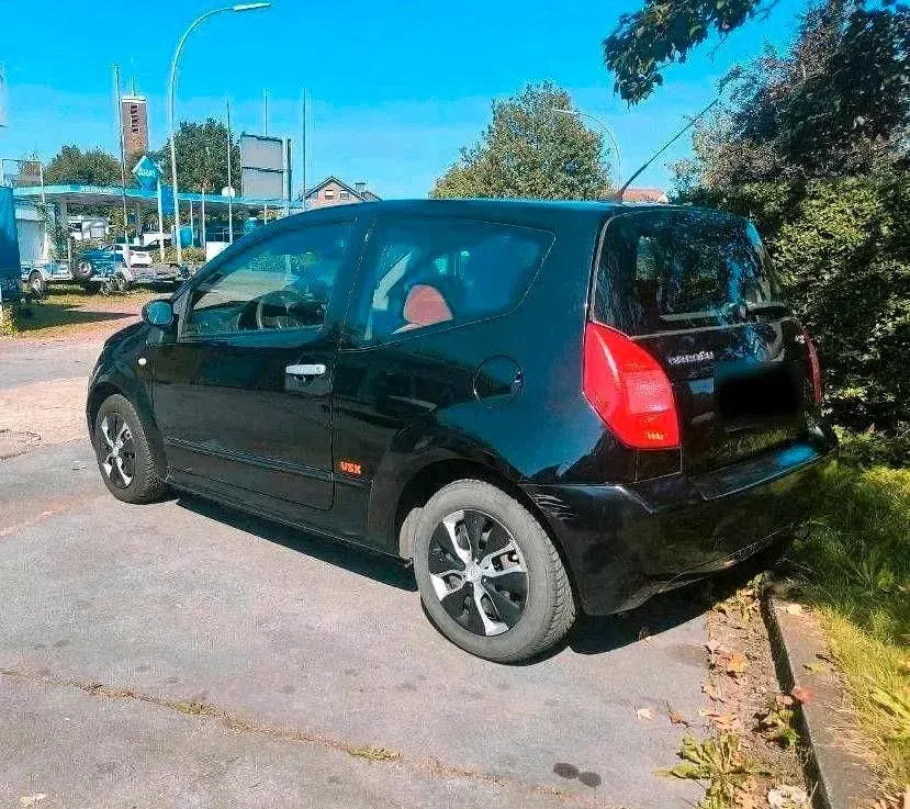 Gebraucht Citroën C2 60 PS (44 kW) 2004 Schwarz Kleinwagen