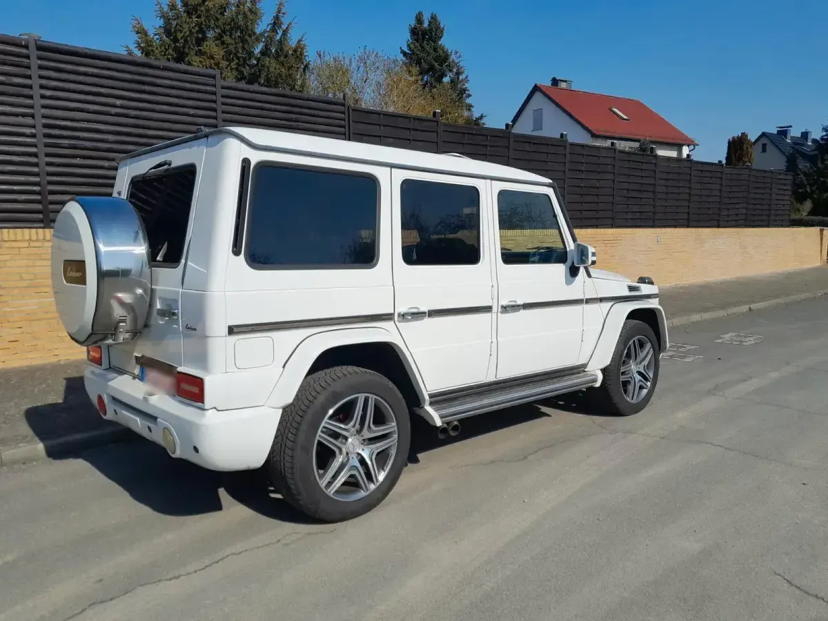 Gebraucht Mercedes G500 296 PS (217 kW) 2001 Weiß SUV