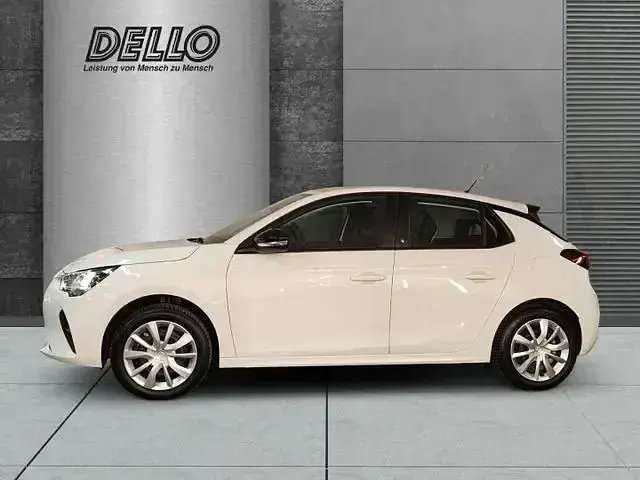 Gebraucht Opel Corsa-e Edition 100 kW (136 PS) 2023 Jade weiss/arktis weiss Kleinwagen