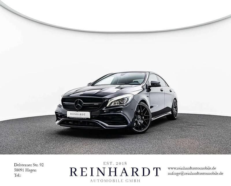 Kosmosschwarz metalliclack Gebraucht 2017 Mercedes CLA45 AMG AMG Limousine | 28.430 € (Guter Preis) - Bild 1/3