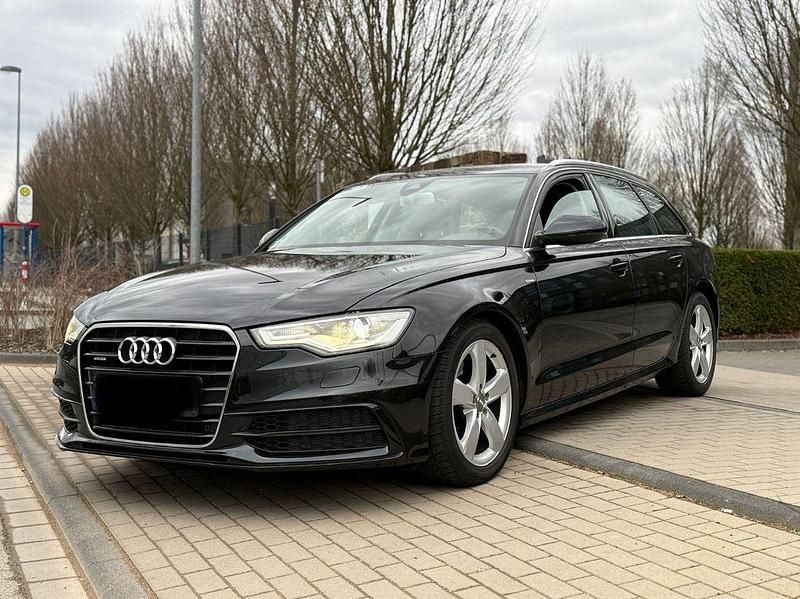 Schwarz Gebraucht 2013 Audi A6 Ambiente Kombi | 13.299 € (Fairer Preis) - Bild 1/4