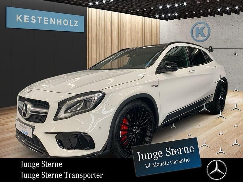 Weiß Gebraucht 2019 Mercedes GLA45 AMG AMG SUV | 34.488 € (Etwas zu teuer) - Bild 1/4