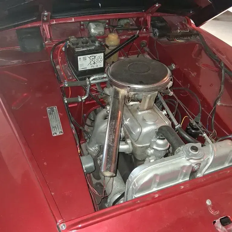 Gebraucht Borgward Isabella 75 PS (55 kW) 1958 Rot Coupé