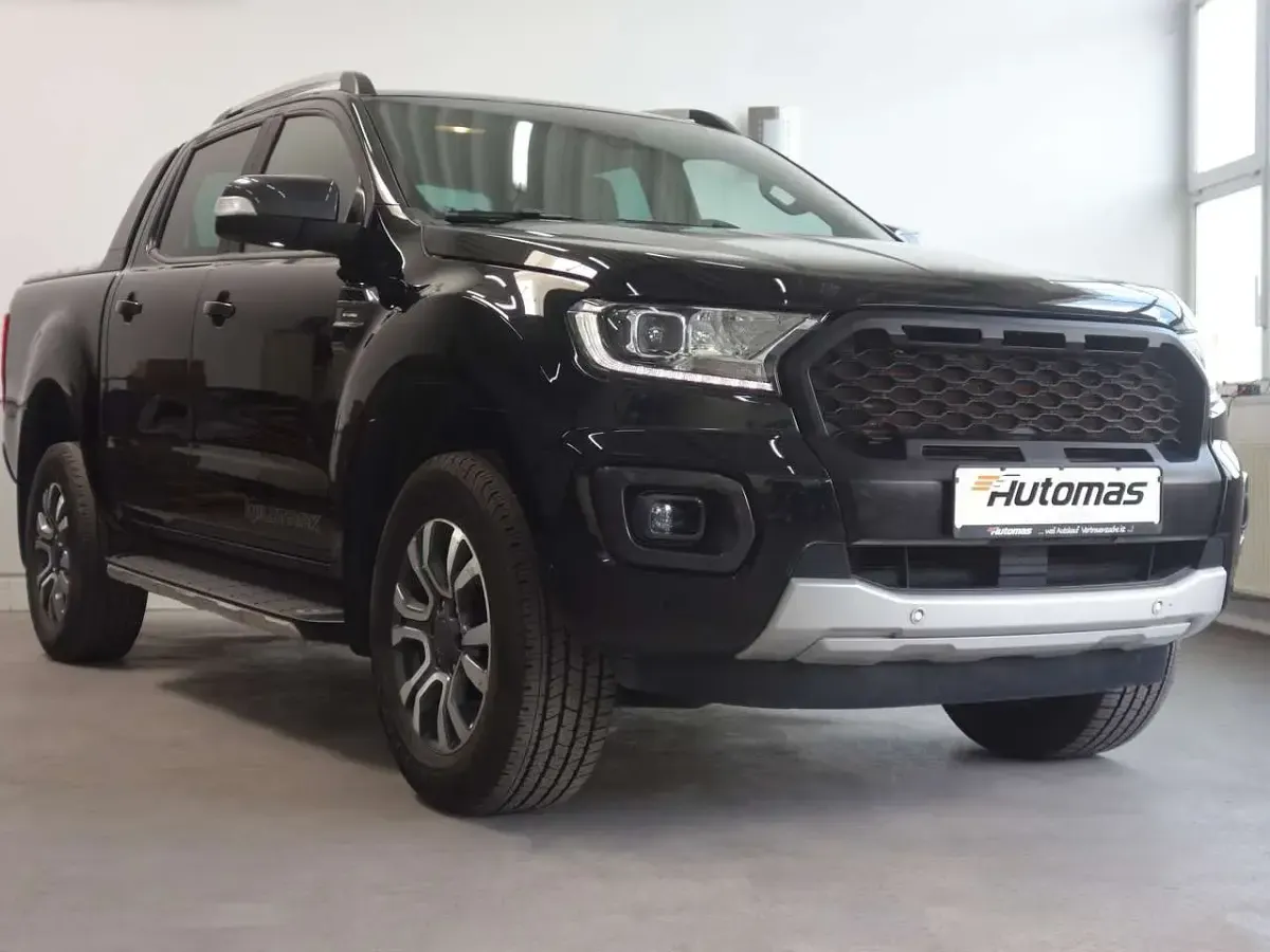 Gebraucht Ford Ranger Wildtrack 212 PS (155 kW) 2021 Obsidianschwarz metallic Pickup