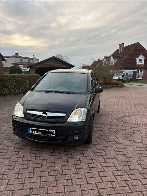 Schwarz Gebraucht 2008 Opel Meriva Van / Kleinbus | 1.250 € (Guter Preis) - Bild 1/4