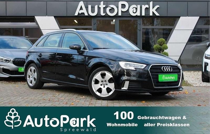 Schwarz Gebraucht 2018 Audi A3 Sportback Sport Kleinwagen | 15.100 € (Guter Preis) - Bild 1/3