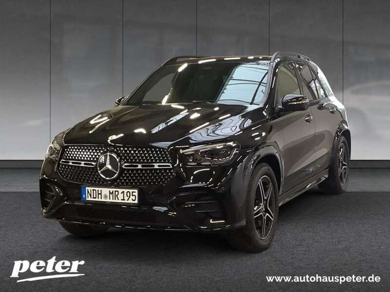 Metalliclack obsidianschwarz Gebraucht 2024 Mercedes GLE450 AMG AMG SUV | 99.810 € (Teuer) - Bild 1/3