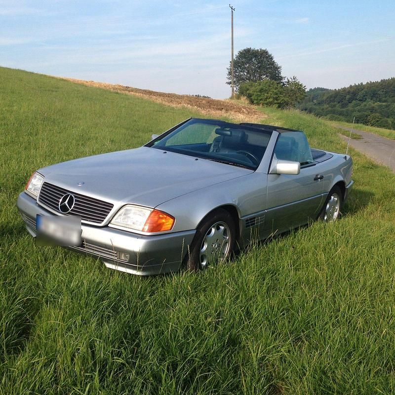 Gebraucht Mercedes SL320 1993 Silber Cabrio