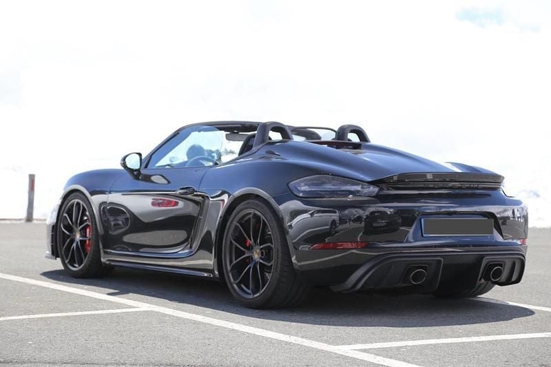 Schwarz Gebraucht 2021 Porsche 718 Spyder Cabrio | 107.500 € (Fairer Preis) - Bild 1/4