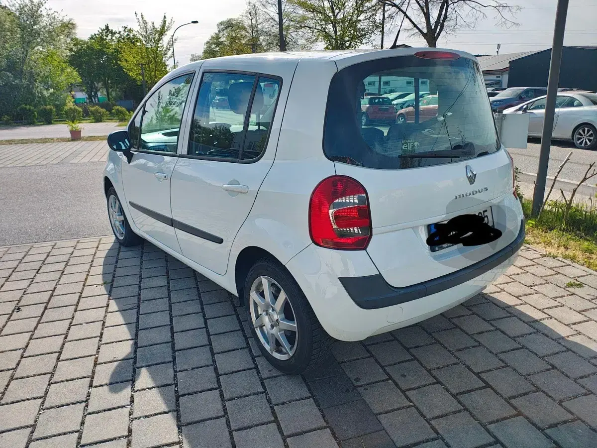 Brugt Renault Modus 75 HK (55 kW) 2012 Hvid MPV