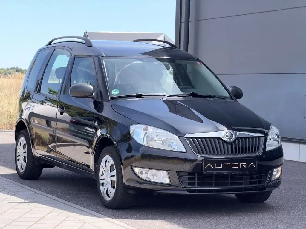 Gebraucht Skoda Roomster Plus Edition 69 PS (50 kW) 2015 Schwarz Van / Kleinbus