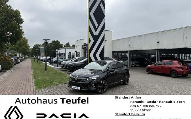 Schwarz Neu 2025 Renault Clio V Techno Limousine | 20.990 € (Fairer Preis) - Bild 1/4
