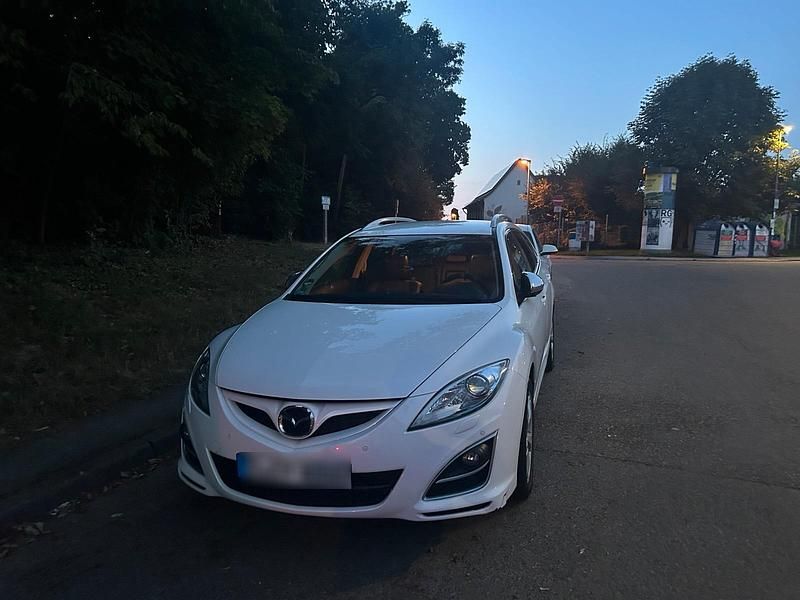 Weiß Gebraucht 2012 Mazda 6 Kombi | 10.449 € (Teuer) - Bild 1/4