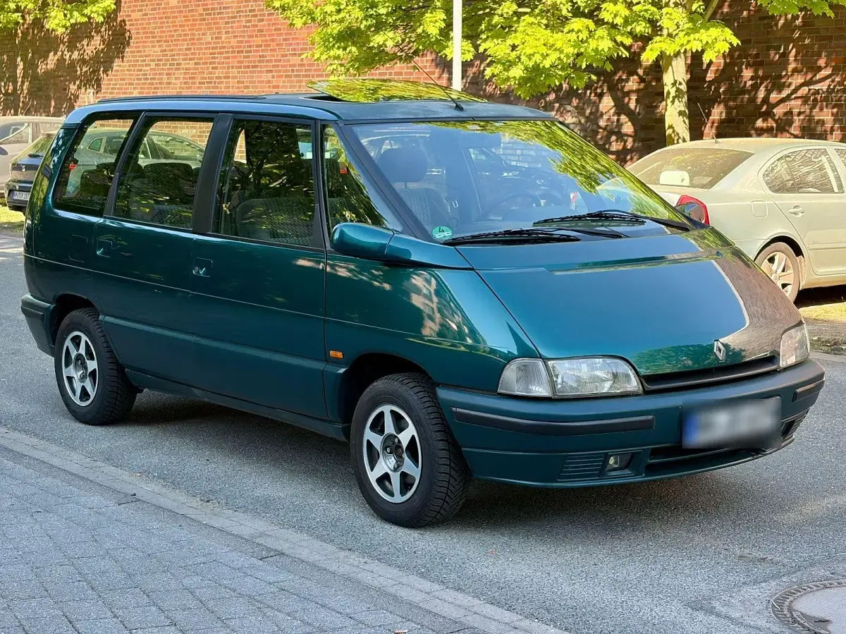 Używany Renault Espace 107 KM (78 kW) 1991 Zielony Minivan