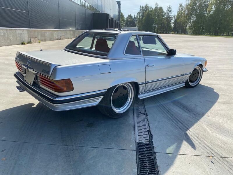 Gebraucht Mercedes SL450 224 PS (164 kW) 1974 Silber Cabrio