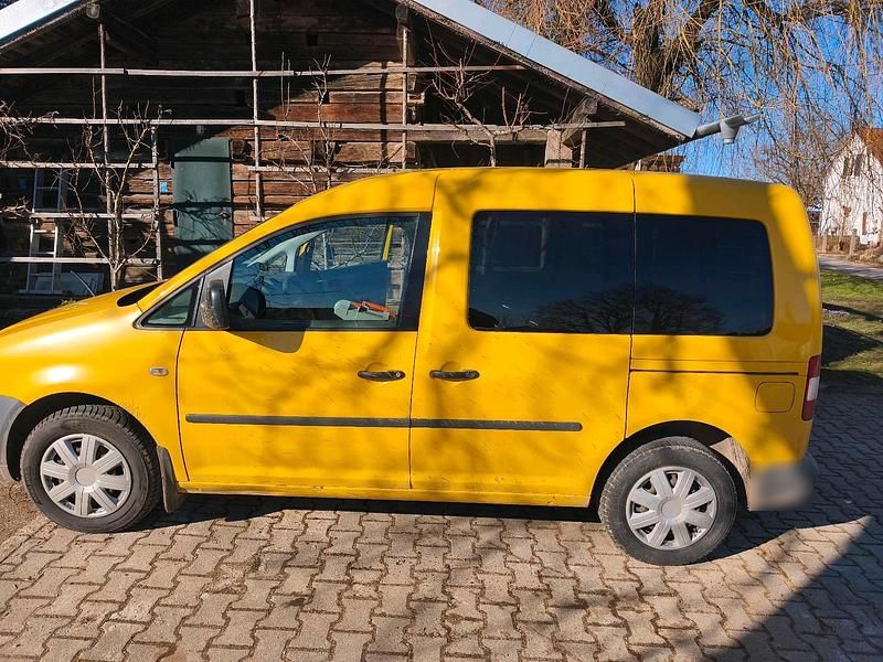 Gebraucht VW Caddy 69 PS (50 kW) 2008 Gelb Van / Kleinbus