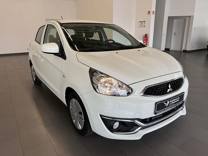 Weiß Gebraucht 2020 Mitsubishi Space Star Diamant Edition Kleinwagen | 7.990 € (Guter Preis) - Bild 1/4